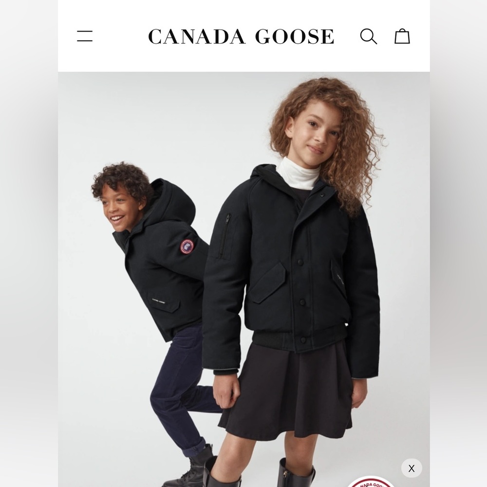 Canada Goose Youth Rundle Bomber Jacket